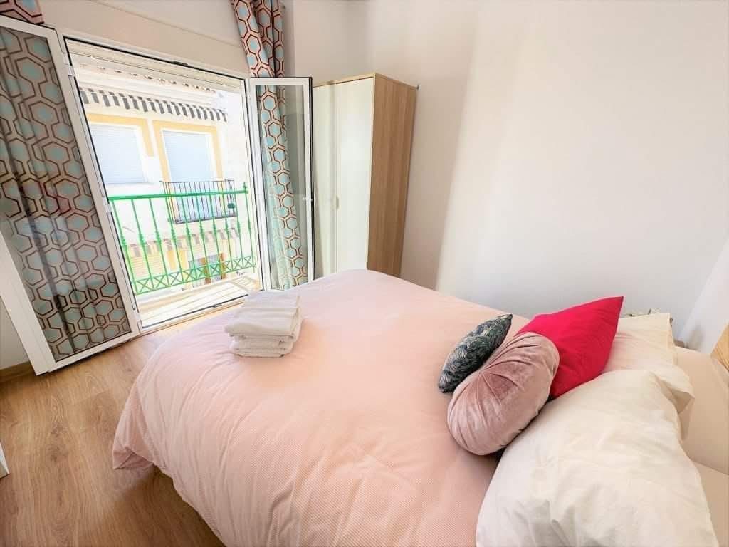 Winter rental bedroom in Nerja